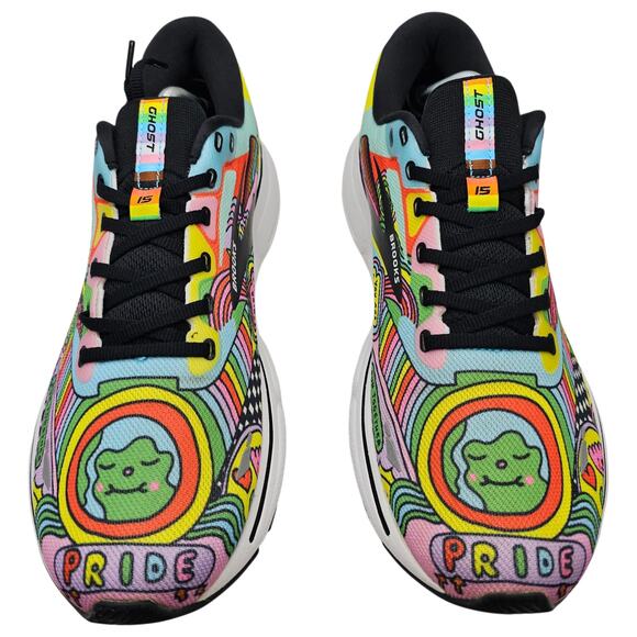 Brooks Ghost 15 Pride Wednesday Holmes X Mens 12 Medium D Running Shoes Multi main image 6